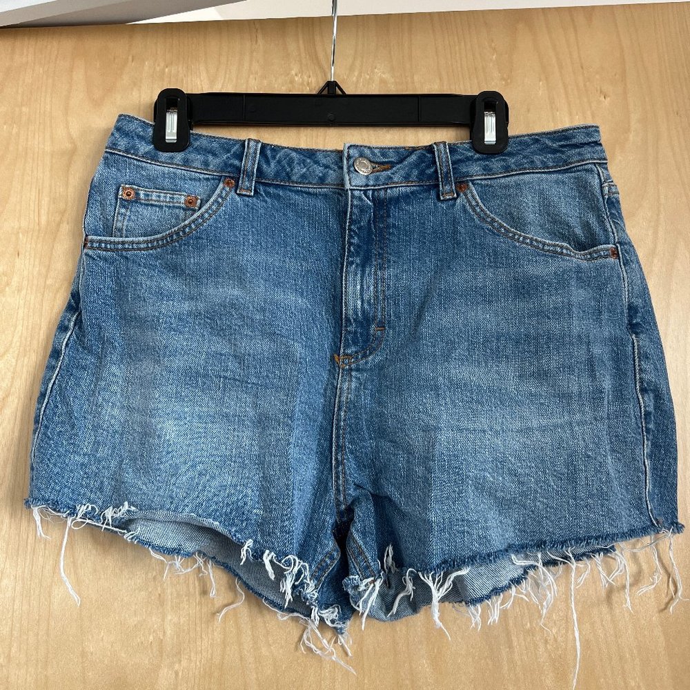 Topshop Women's Jean Shorts Size 10